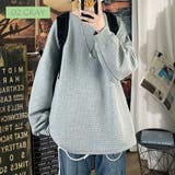 ワッフル生地 ロング Tシャツ | T-LINK | 詳細画像6