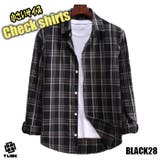 BLACK28 | チェックシャツ レディース オーバー | T-LINK