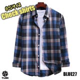 BLUE27 | チェックシャツ レディース オーバー | T-LINK