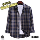 BLUE28 | チェックシャツ レディース オーバー | T-LINK