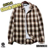 BROWN33 | チェックシャツ レディース オーバー | T-LINK