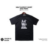 BLACK | パロディTシャツ 犬 Tシャツ | T-LINK