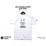 WHITE | パロディTシャツ 犬 Tシャツ | T-LINK
