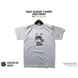 GRAY | パロディTシャツ 犬 Tシャツ | T-LINK