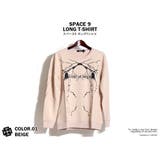 SPACE9 デザインロングTシャツ 長袖 | T-LINK | 詳細画像2