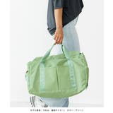 グリーン | ボストンバッグ レディース メンズ 修学旅行 スポーツ ジム 大容量 旅行 | AUNI