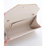 変形フラップパーティーバッグ サテン クラッチバッグ チェーン付き2WAY | AUNI | 詳細画像6 