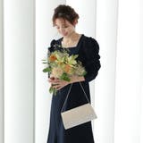 波型フラップレースパーティーバッグ クラッチバッグ チェーン付き2WAY | AUNI | 詳細画像5 