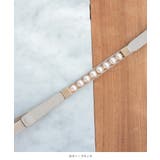 ベルト レディース ゴムベルト ゴム 細 おしゃれ 簡単 お呼ばれ フォーマル | AUNI | 詳細画像3 