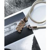 ベルト レディース ゴムベルト ゴム 細 おしゃれ 簡単 お呼ばれ フォーマル | AUNI | 詳細画像4 