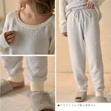 ルームウェア レディース 冬 上下 もこもこ パジャマ 長袖 セットアップ 秋 | AUNI | 詳細画像8 