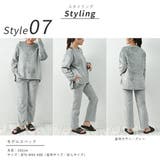 ルームウェア レディース 冬 上下 パジャマ 秋 秋冬 セットアップ フリース | AUNI | 詳細画像16 