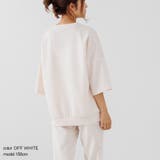 ルームウェア 上下セット 体型カバー レディース 上下 大きいサイズ 半袖 | AUNI | 詳細画像18 