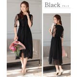 フィッシュテールシフォンドレス ウエストゴム オケージョン | AUNI | 詳細画像5 