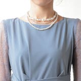 ウエストモチーフベルトドレス フィッシュテール フレア オケージョン | AUNI | 詳細画像11 