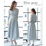 ウエストタックレースドレス ウエストリボン ゴムシャーリング オケージョン | AUNI | 詳細画像8 