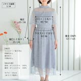 バルーンロングスリーブ総レースドレス シャーリング チュール | AUNI | 詳細画像19 