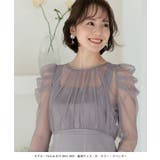 総レースボレロ付き後ろデサインセットドレス ノースリーブ ウエスト切替 | AUNI | 詳細画像7 