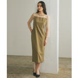 メニーウェイラッフルケープドレス ドット オーガンジー オケージョン | AUNI | 詳細画像9 