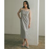 メニーウェイラッフルケープドレス ドット オーガンジー オケージョン | AUNI | 詳細画像14 