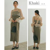 チュールボレロコクーンドレス フリル ボトルネック レイヤード オケージョン | AUNI | 詳細画像9 