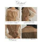 ビスチェデザインコクーンドレス ウエスト調整可 オケージョン | AUNI | 詳細画像3 