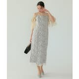 ブロッサムチュールドレス シアースリーブ Iライン オケージョン | AUNI | 詳細画像16 