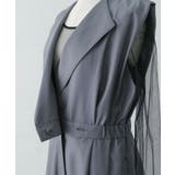 スタンドアウトカラーオールインパンツ パンツドレス ハイウエスト切り替え | AUNI | 詳細画像11 