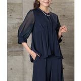 ワイドパンツセットアップ パンツドレス ハイウエスト オケージョン | AUNI | 詳細画像7 