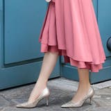 花柄パンチングカットパンプス 8cmヒール ポインテッドトゥ | AUNI | 詳細画像11 