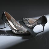 花柄パンチングカットパンプス 8cmヒール ポインテッドトゥ | AUNI | 詳細画像16 