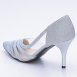 グリッターパンプス ラインカット 8cmヒール ポインテッドトゥ | AUNI | 詳細画像4 