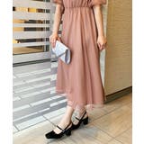 グリッターストラップ付きパンプス 6cmヒール スクエアトゥ | AUNI | 詳細画像7 