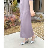 グリッターストラップ付きパンプス 6cmヒール スクエアトゥ | AUNI | 詳細画像15 