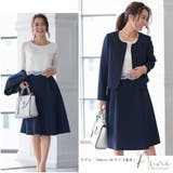 レース×ピケツイード調アンサンブルスーツ 2点セット オケージョン | AUNI | 詳細画像3 