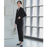 ベーシックデザインパンツスーツ ダブルジャケット テーパードパンツ | AUNI | 詳細画像14 