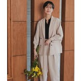 ドルマンスリーブデザインパンツスーツ セットアップ オーバーサイズ | AUNI | 詳細画像8 