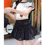 ドットフリルバルーンミニスカート | Axis | 詳細画像1 