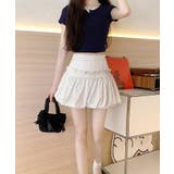 ドットフリルバルーンミニスカート | Axis | 詳細画像7 