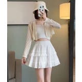 ドット刺繍 フリルレースミニスカート/インナーパンツ付き | Axis | 詳細画像5 