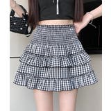 チェックティアードミニスカート | Axis | 詳細画像3 