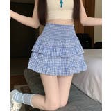 チェックティアードミニスカート | Axis | 詳細画像8 