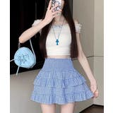 チェックティアードミニスカート | Axis | 詳細画像9 