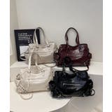 PU 2WAY仕様 フェイクレザーボストンバッグ | Axis | 詳細画像9 