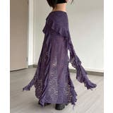 アシンメトリー レースロングスカート | Axis | 詳細画像8 