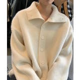 衿付きリブニットカーディガン | Axis | 詳細画像4 