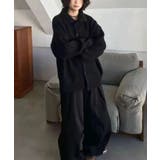 衿付きリブニットカーディガン | Axis | 詳細画像5 