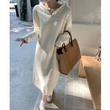 ロングニットワンピース フーディー | Axis | 詳細画像2 