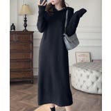 ロングニットワンピース フーディー | Axis | 詳細画像7 