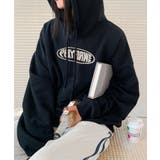 ロゴプリントオーバーサイズパーカー | Axis | 詳細画像3 